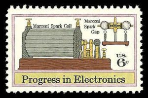 PCBstamps   US  #1500 6c Electronics - Marconi, MNH, (6)