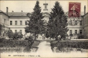 France 1916 Postcard Montereau Seine et Marne, The Hospital