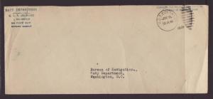 US USS Colorado,July 9,1929 Ship  # 10 Naval Cover