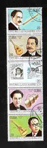 Cuba 1991 - CTO - Strip - Scott #3375A