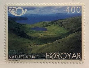 Faroe Island 1995 Scott 281 MNH - 400o, Landscape, Tourism,  Nordern, Vatnsdalur