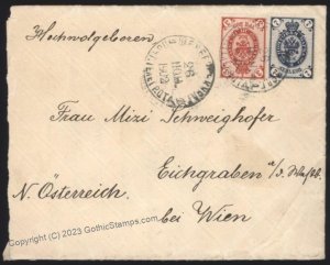 Russia Riga Latvia Cover Used Cover Austria G112285