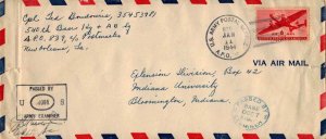 United States A.P.O.'s 6c Transport 1944 U.S. Army Postal Service, A.P.O. 839...