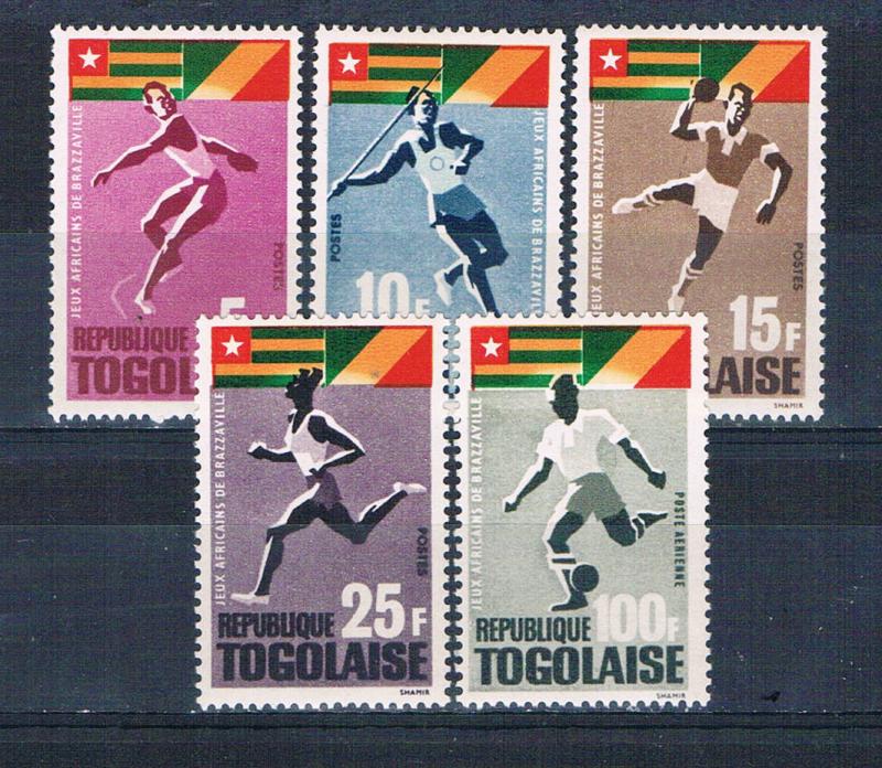 Togo 525-28;C46 MNH set Sports 1965 (T0087)