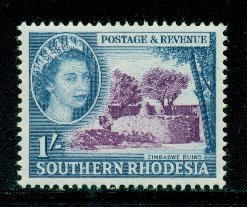 Southern Rhodesia MNH Scott #89 1Sh QEII Zimbabwe Ruins $$