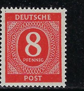 Germany AM Post Scott # 536, mint nh