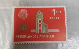 mnh netherlands 1 gld Aruba