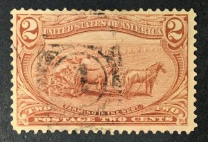 286 2c Trans Mississippi  Farming in the West Used