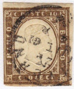 Italy #17 used 19th century CV $290