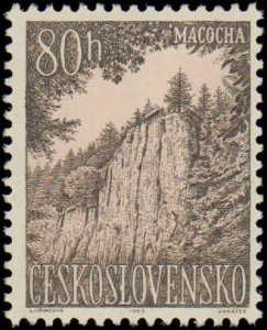 Czechoslovakia #1189-1192, Complete Set(4), 1963, Caves, Fish, Mountains, Nev...