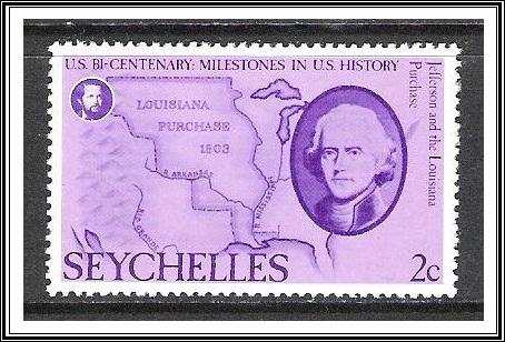 Seychelles #371 American Bicentennial MNH
