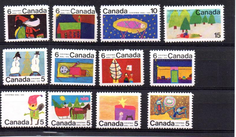 Canada 519-530 MNH