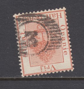 Orange Free State SG 48 used. 1883 ½p chestnut, excellent Numeral 3 cancel