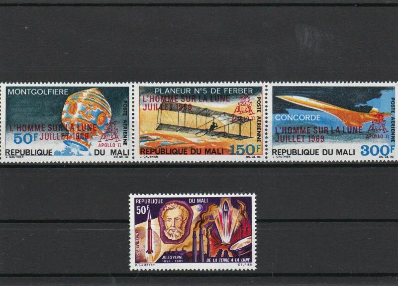 Republic du Mali Aviation Concorde Montgolfiere Mint Never Hinged Stamps Rf23725