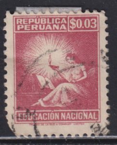 Peru RA35 Education 1952