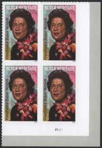 SC#5830 (Forever) Constance Baker Motley Plate Block: LR #P1111 (2024) SA