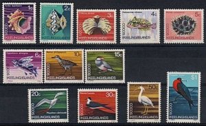 1969 Cocos(Keeling) Island 18-19 Sea fauna / Birds 12,00 €