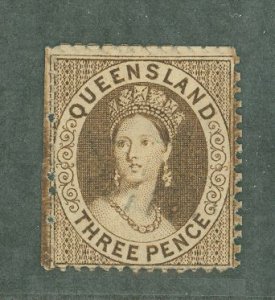 Queensland #27a Unused Single