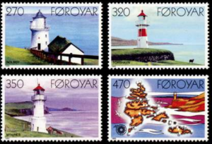 STAMP STATION PERTH Faroe Islands #130-133 Fa123-126 MNH CV$4.95