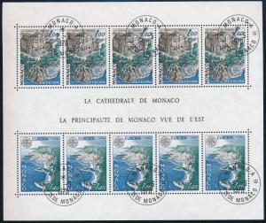 Monaco stamp Europa CEPT block Used 1978 Mi 12 WS243439