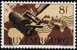 Luxembourg.1949 8f S.G.528 Unmounted Mint