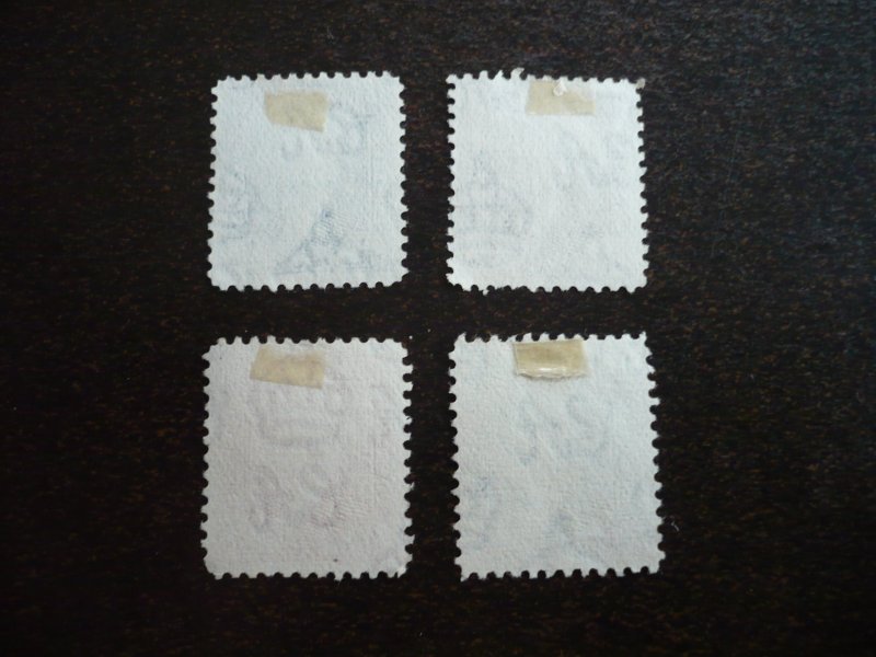 Stamps - Iraq - Scott# 44-46,48 - Used Part Set of 4 Stamps