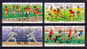 Cook Islands - Scott #451-454 - Used/CTO - SCV $3.00