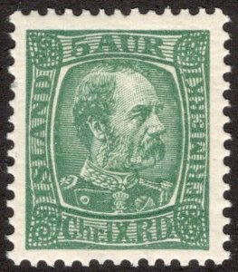 ICELAND 1902, SC-36, VF MNH**, Fresh and well-centered, cv $140.00  *Bay Stamps*