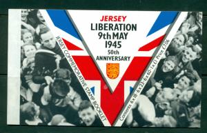 Jersey - 716b. 1995 50th Liberation of Jersey. Cplt. Booklet. $22.00.