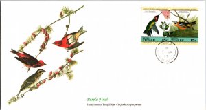 Tuvalu, Worldwide First Day Cover, Birds