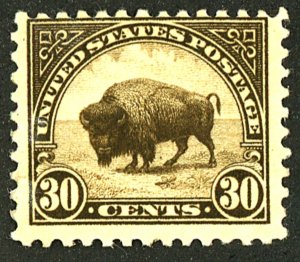 U.S. #569 MINT OG HR