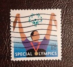 US Scott # 3771; used 80c Special Olympics from 2003; VF/XF centering