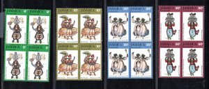 JAMAICA SC# 402-5 BKS/4 FVF/MNH