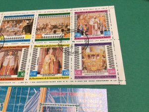 Equatorial Guinea 2 stamp sheets A20290