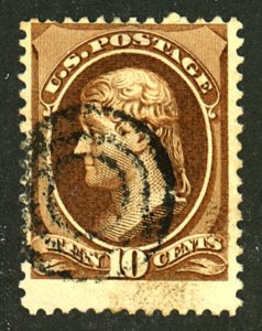 U.S. #187 USED