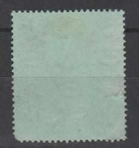 BERMUDA 1918 KGV 5/- WMK MULTI CROWN CA PERF 14 SPACEFILLER