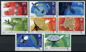 Zaire MNH 822-9 Space Spaceship Satellites 1983