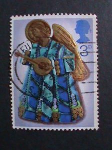 ​GREAT BRITAIN -12 VERY OLD CHRISTMAS STAMPS USED-VF WE SHIP TO WORLD WIDE