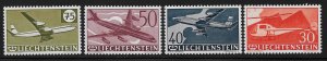 LIECHTENSTEIN SC# C34-37 VF/MOG 1960