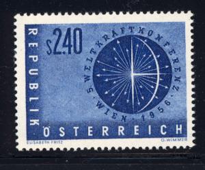 Austria 1956  Scott #611 MNH