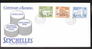 Seychelles 622-624 Banking U/A FDC