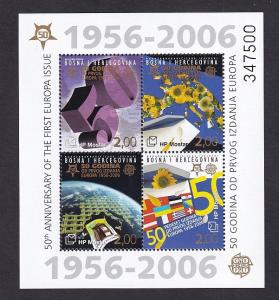 Bosnia and Herzegovina ( Croat admin )  #151e   MNH 2006  Europa stamps 50 years