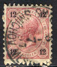 Austria; 1890: Sc. # 56: O/Used Single Stamp