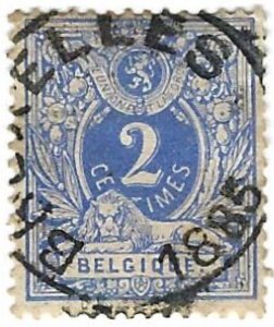 Belgium  29 SON cancel bin $2.00