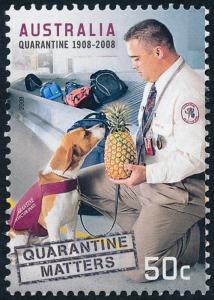 Australia 2008 50c Centenary of the Quarantine Act Sheet SG3020 Fine Used