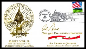 1997 Al Gore Inauguration – Unknown Cachet