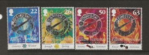 GB - ISLE of MAN Sc 824-27 NH issue of 1999 - SEASONS