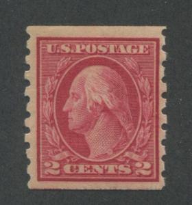 1912 US Coil Postage Stamp #413 Mint Never Hinged Fine/Very Fine type I