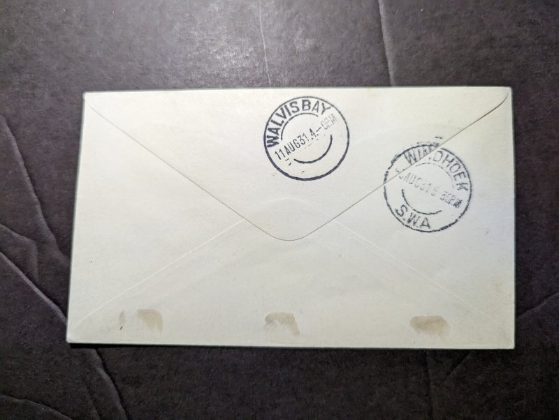 1931 Rhodesia Airmail First Flight Cover FFC Bulawayo to Capetown South Africa