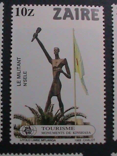 ​ZAIRE-1980 SC# 1115-20-WORLD FAMOUS KINSHASA MONUMENTS -MNH SET VERY FINE